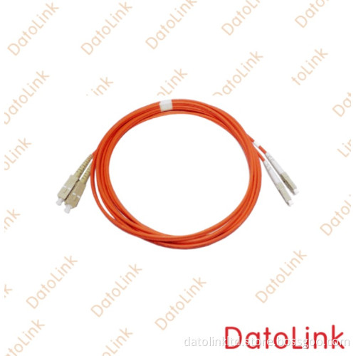 Fiber Optic Patch Cord with LC-Sc Multimode Duplex